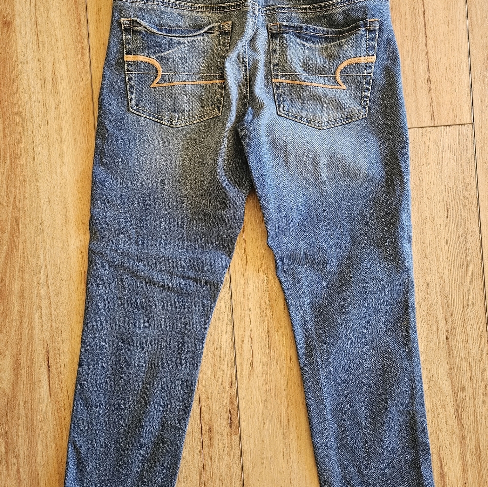 American Eagle Outfitters Slim Fit Blue Jeans - Picture 2 of 3